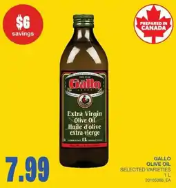 Wholesale Club Gallo olive oil offer