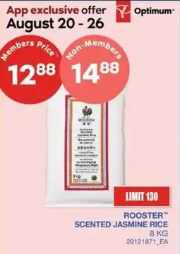 Wholesale Club Rooster scented jasmine rice offer