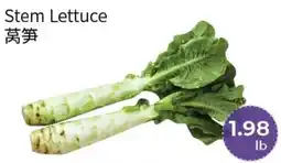 FreshWay Foodmart Stem Lettuce offer