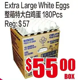 Fusion Supermarket Extra Large White Eggs offer