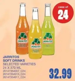 Wholesale Club Jarritos soft drinks offer