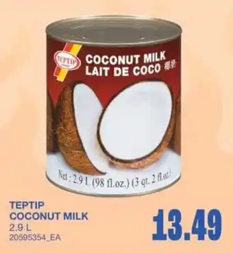 Teptip coconut milk