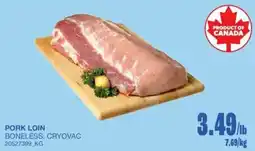 Wholesale Club Pork loin offer