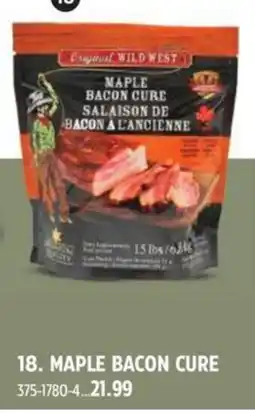 Canadian Tire Original Wild West maple bacon cure offer