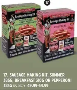 Canadian Tire Original Wild West Sausage Making Kit offer