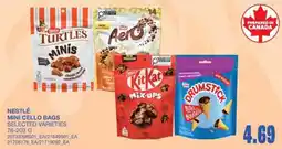 Wholesale Club Nestlé mini cello bags offer