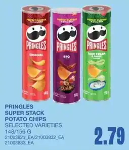 Wholesale Club Pringles super stack potato chips offer