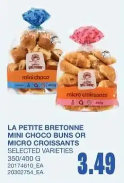 Wholesale Club La petite bretonne mini choco buns or micro croissants offer