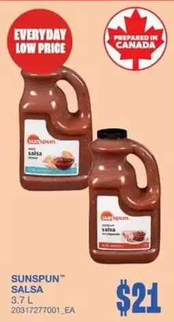 Wholesale Club Sunsun salsa offer