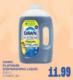 Wholesale Club Dawn platinum dishwashing liquid offer