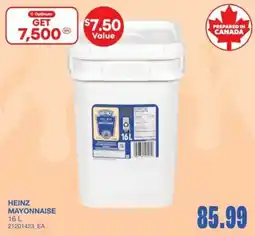 Wholesale Club Heinz mayonnaise offer