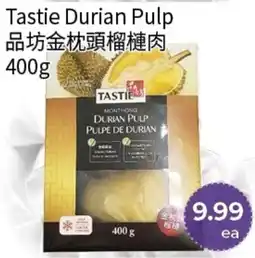 FreshWay Foodmart Tastie durian pulp offer