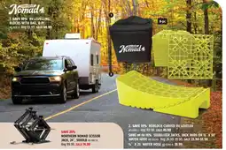 Canadian Tire Northern Nomad rv levelling blocks with bag offer