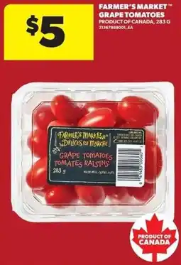 Dominion Farmer's Market grape tomatoes offer