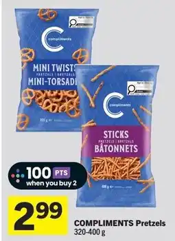 IGA Compliments Pretzels offer