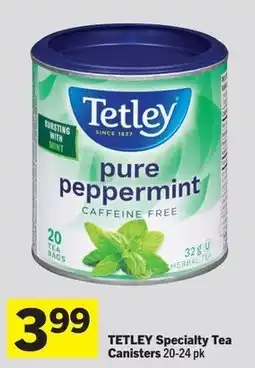 IGA Tetley Specialty Tea offer