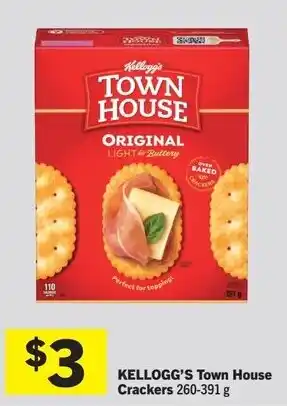 IGA Kellogg's Town House Crackers offer