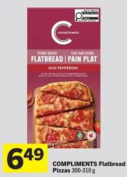IGA Compliments Flatbread Pizzas offer