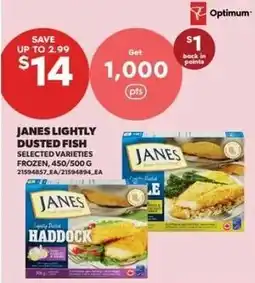 Dominion Janes lightly dusted fish selected varieties offer