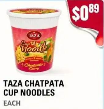 Taza chatpata cup noodles