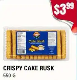 Atiya's Fresh Farm Cake Rush Crispy Cake Rusk offer