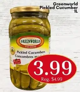 Noor Food Market Greenworld pickled cucumber offer