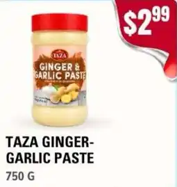 Atiya's Fresh Farm Taza ginger-garlic paste offer