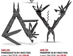 Canadian Tire Powerassist 16-in-1 multi-tool offer