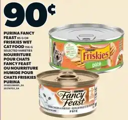 Independent Grocer Purina fancy feast or friskies wet cat food offer