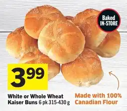 IGA Kaiser Buns offer