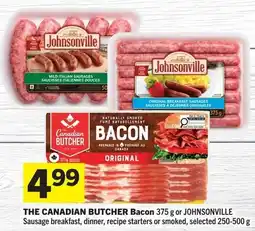 IGA The Canadian Butcher Bacon offer