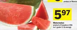 IGA Watermelon offer