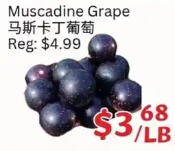 Ranch Fresh Supermarket Muscadine Grape offer