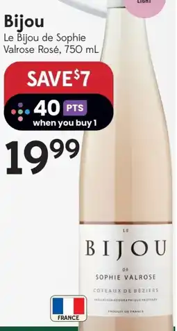 Sobeys Liquor Bijou Le Bijou de Sophie Valrose Rosé offer
