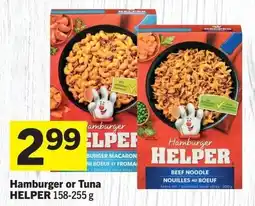 IGA Hamburger Helper offer