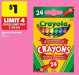 Dominion Crayola crayons offer