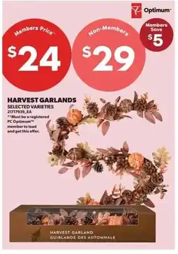 Dominion Optimum Harvest Garlands offer