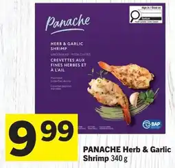 IGA Panache herb & garlic shrimp offer