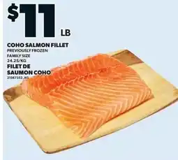 Independent Grocer Coho Salmon Fillet offer