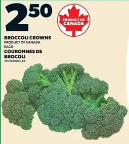 Independent Grocer Broccoli Crowns offer