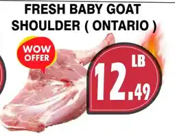 Al-Quds Supermarket Fresh baby goat shoulder offer