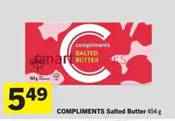 IGA Compliments Salted Butter offer