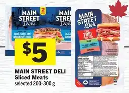 IGA Main Street Deli Sliced Meats offer