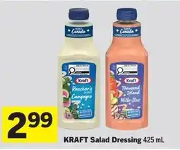 IGA Kraft Salad Dressing offer