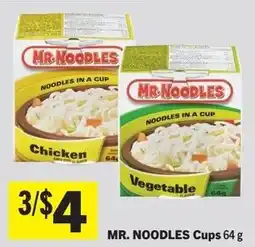 IGA Mr. Noodles Cups offer