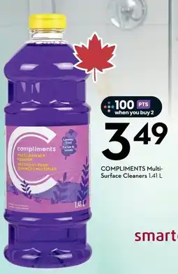 Sobeys Compliments Multi-Surface Cleaners offer