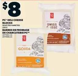 Independent Grocer PC deli cheese blocks offer
