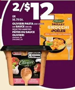 Independent Grocer Olivieri pasta offer