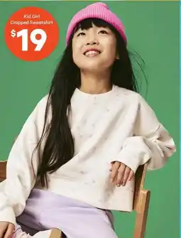 Dominion Kid Girl Cropped Sweatshirt offer