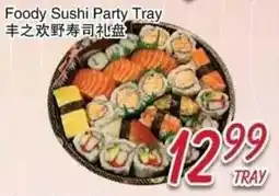 Foody Mart Foody Sushi Party Tray offer